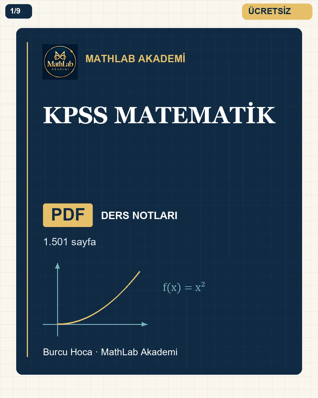 KPSS Matematik kitabından örnek sayfa 1
