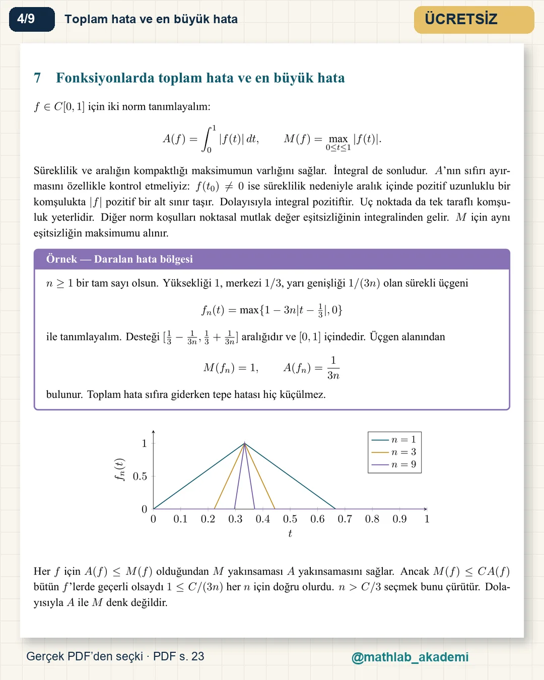 Fonksiyonel Analiz kitabından örnek sayfa 4