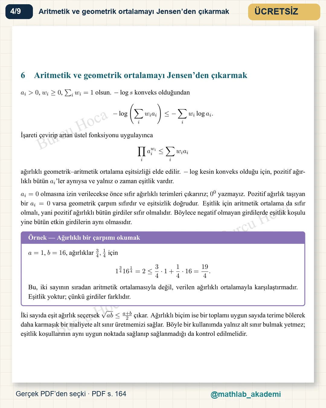 Optimizasyon kitabından örnek sayfa 4