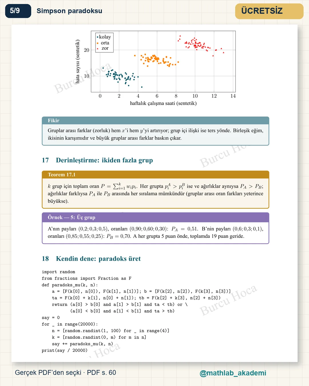 İstatistikle Kandırılmak kitabından örnek sayfa 5